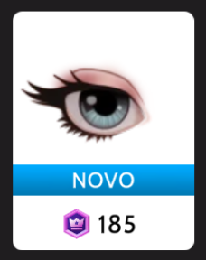 Olhos Azuis de Anime Cloud Nine