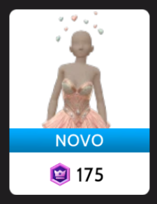 Traje de Bailarina com Diamantes Cloud Nine