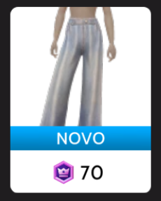 Calça Flare de Cintura Alta com Barra Desfiada Front Row