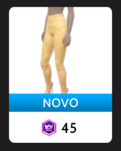 Legging Amarela com Poás Discretos Cloud Nine