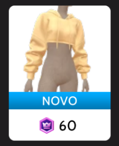 Moletom Cropped Amarelo Limão Drop Science