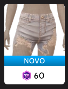 Shorts Jeans Rasgados de Verão Cloud Nine