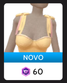 Sutiã Bralette Amarelo de Crepe com Dois Laços Cloud Nine