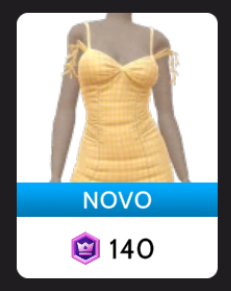 Vestido de Verão sob Medida Vichy Amarelo, da Cloud Nine