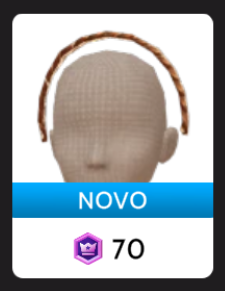 Bandana com Corrente de Bronze, da Ikon