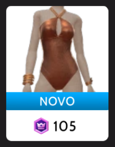 Body Bronze com Acessórios Ikon