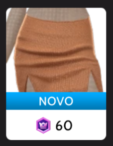 Saia Bronze com Fenda Dupla, da Ikon