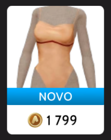 Traje de banho vermelho e marrom da Ikon