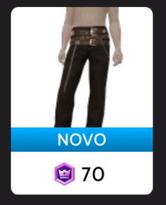 Calça com Cinto em Camadas, da Delirious