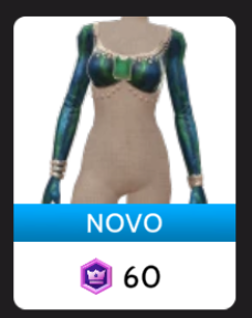 Blusinha com diamantes reais e esmeraldas Cloud Nine