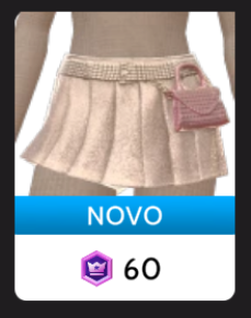 Saía de diamante para colegial Cloud Nine