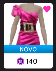 Vestido de cetim com cinto rosa Cloud Nine