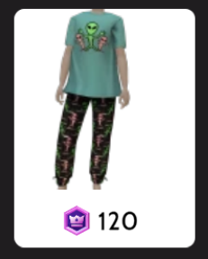 Pijama Palermo Trio Alien