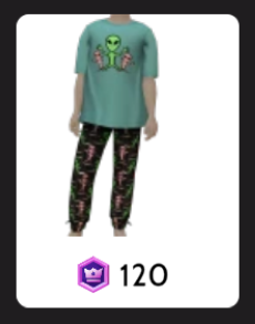 Pijama Palermo Trio Alien