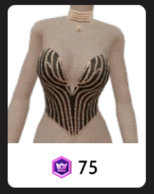 Top Zebra de Plástico Preto, da Ikon Elite
