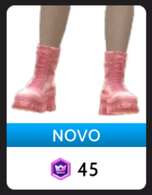 Botas de Seda Rosa da Cloud Nine