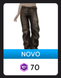 Jeans branco e preto com correntes e manchas de tinta da Delirious