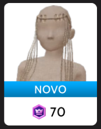 Headband com Corrente e Joia Dançarinas do Ventre, da Delirious