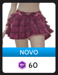 Saia Curta Boho Gótica, da Delirious