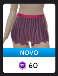 Short Roxo de Veludo Gótico, da Delirious