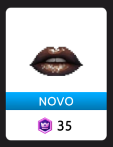 Brilho Labial Brilhante Pixel, da Ikon