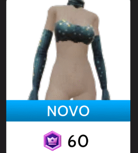 Top sem Alças Pixel, da Ikon