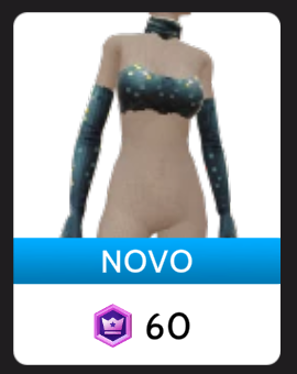 Top sem Alças Pixel, da Ikon