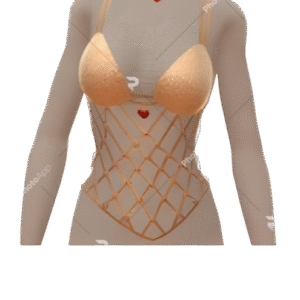 Top Dourado Brilhante com Corrente Ikon Elite