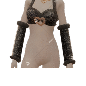 Top Preto Brilhante Meu Bem Ikon Elite