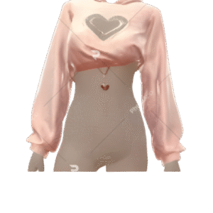 Moletom Rosa Cintilante Meu Bem Ikon Elite