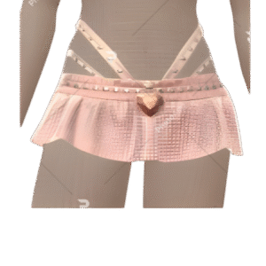 Saia Rosa Cintilante Meu Bem Ikon Elite