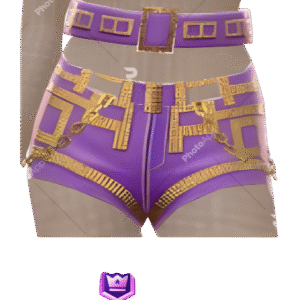 Shorts Jeans Violeta Pixelado Cloud Nine