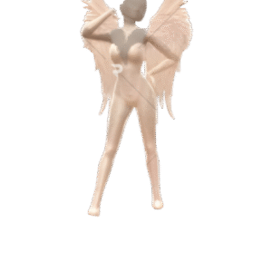 Roupa de Anjo Glitter e Glamour Sereno Cloud Nine