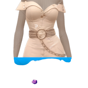 Minivestido com alça de denim da Drop Science