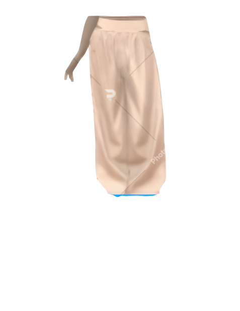 Calças largas com cordão branco da Drop Science