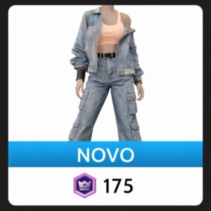 Conjunto Jeans Duplo Front Row