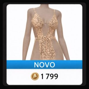 Traje de Banho Leopardo Cinza da Mahiki