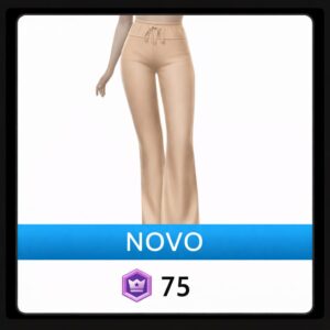 Legging Canelada Creme Front Row