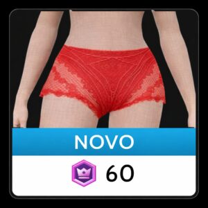 Bermuda Vermelha de Laço da Delirious