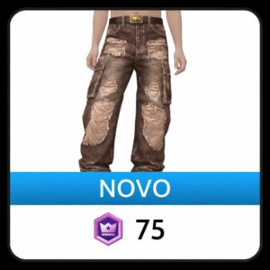 Jeans Drop Science Concrete com Lavagem Stone