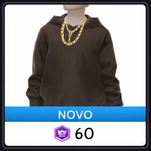 Moletom com Capuz Preto De Volta ao Básico Front Row - item masculino