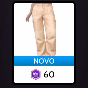 Calça Cargo Creme Front Row - item masculino