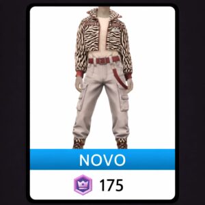 Traje Urbano Ataque de Zebra da Front Row - item masculino