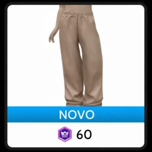 Calça Cinza Casual da Swirlie da Drop Science - item masculino