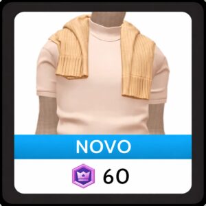 Camiseta Yume Branca, Modelo Estiloso - item masculino