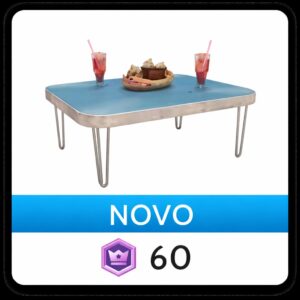 Mesa de jantar verde- menta Swirlie's Diner Mod